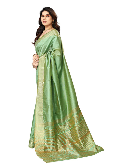 Vasthrlay Jacquard Unstitched Saree