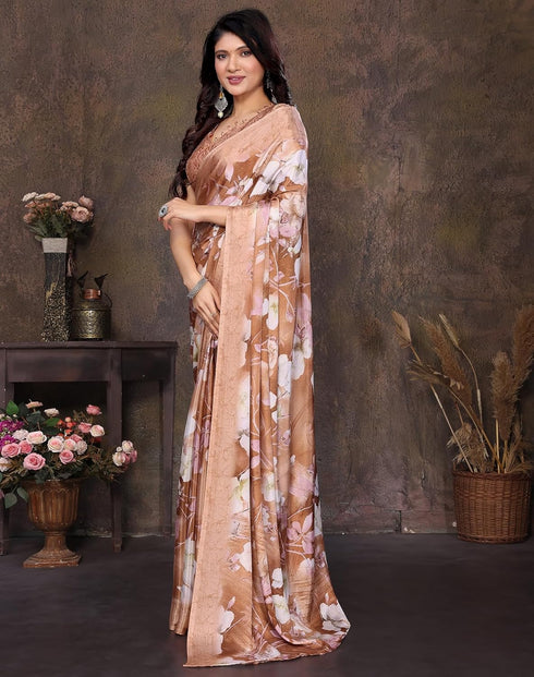 Vasthrlay Printed Material Az Ys Shahina Ethnic Wear