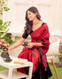 Vasthrlay Womens Abstract Unstitched Off White Saree
