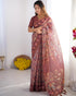 Vasthrlay Handloom Grey Green Traditional Saree