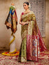Vasthrlay Weaving Paithani Black Saree