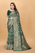 Vsathrlay Saree Kanjivaram Silk Pari Maroon