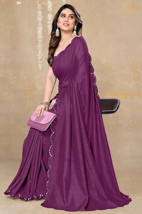 Vasthrlay Fashion Mirror Border Ethnic Wear
