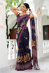 Vasthrlay Fashion Georgette Geometric Printed Ethnic Wear