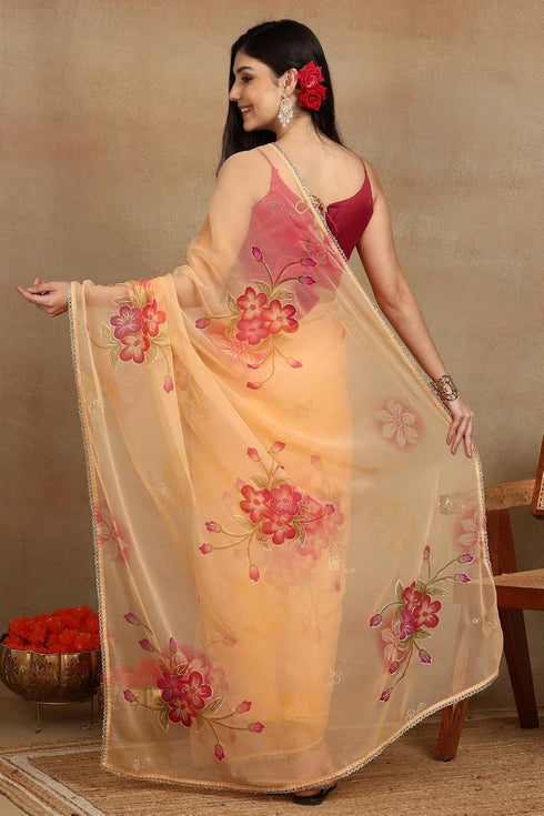 Vasthrlay Fashion Georgette Printed Ethnic Wear
