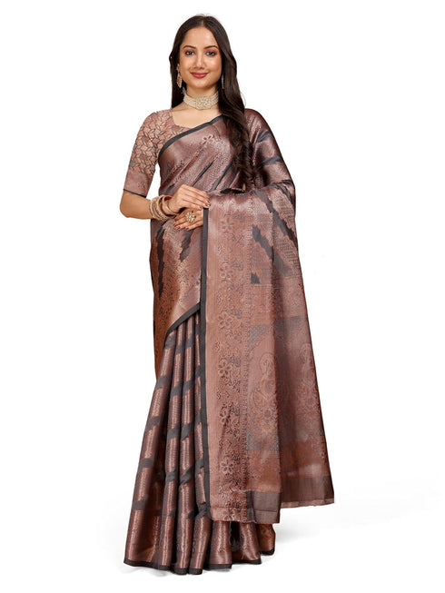Vasthrlay Organza Embellishments Ethnic Wear