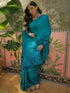 Vasthrlay Womens Printed Unstitched Beige Saree