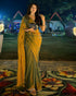 VasthrlayBoarder Unstitched Chhaavar Mustard Free Ethnic Wear
