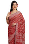 Vasthrlay Fashion Georgette Leheriya Turquoise Ethnic Wear