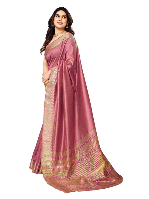 Vasthrlay Jacquard Unstitched Saree