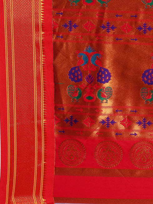 Vasthrlay Paithani Bottle Saree