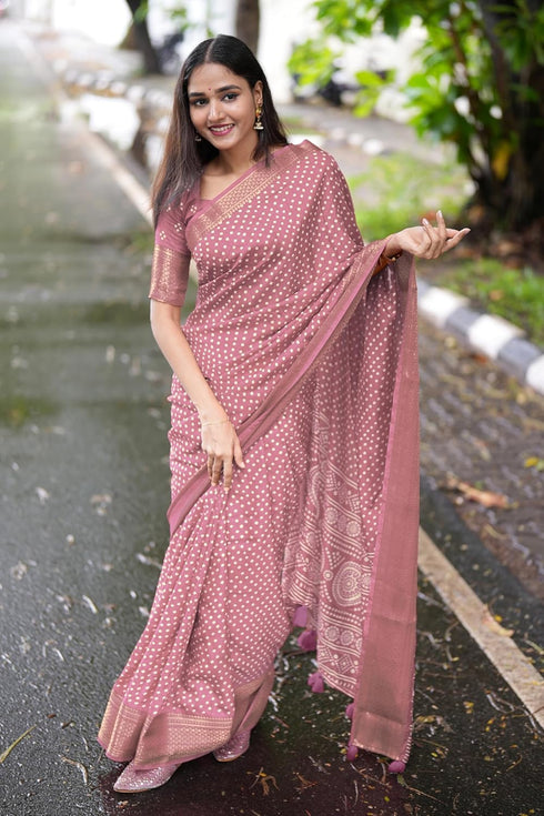Vasthrlay Fashion Bandhani Printed Ethnic Wear