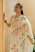 Vasthrlay Fashion Assamese Digital Cream Ethnic Wear