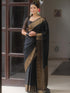 Vsathrlay Saree Kanjivaram Silk Pari Navy
