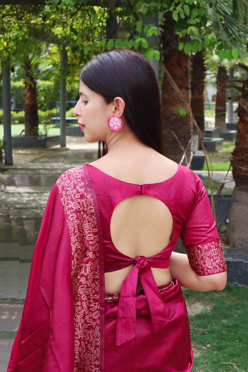 Vasthrlay Tussar Handloom Saree
