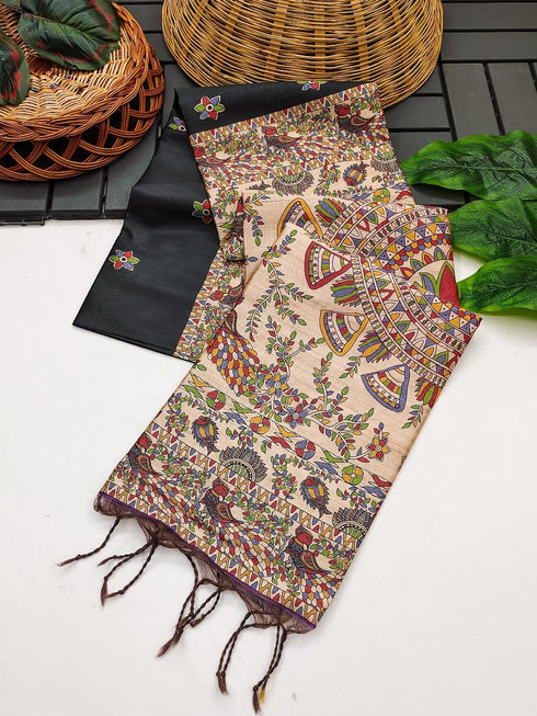 Vasthrlay Madhubani Kalamkari Traditional