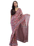 Vasthrlay Botanical Printed Unstitched Brown Smc Ethnic Wear