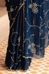 Vasthrlay Organza Saree Stone