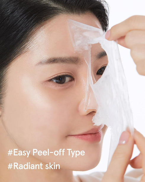 Globus Naturals Rice Ceramide Peel Off Mask For Korean Glass Skin