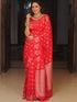 Vasthrlay Wedding Red Saree