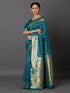 Vasthrlay Jacquard Unstitch Purple Ethnic Wear