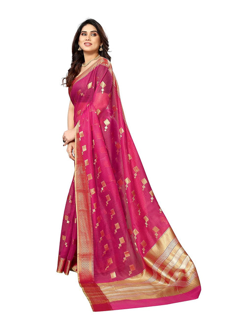 Vasthrlay Manipuri Jacquard Unstitched Black Free Ethnic Wear