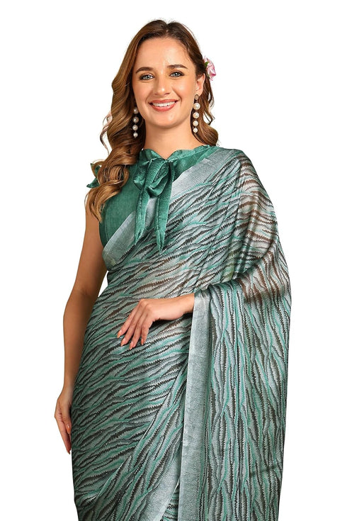 Vasthrlay Fashion Chiffon Printed Ethnic Wear