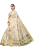 Vasthrlay Kerala Crismistmas Free Size Off White Ethnic Wear