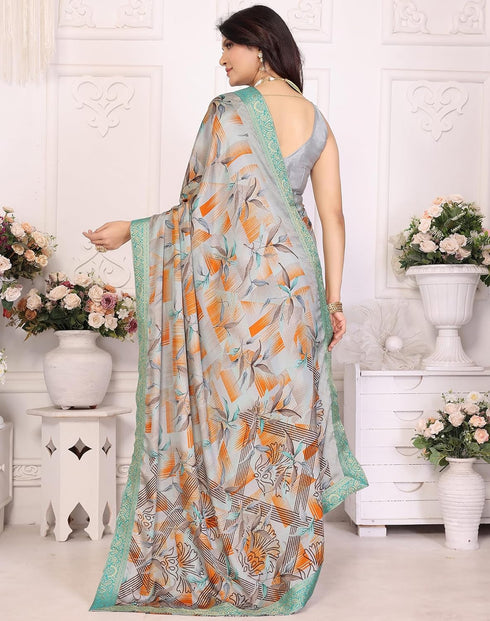 Vasthrlay Tussar Printed Az Ys Rajal Ethnic Wear