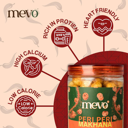 Mevo Roasted Peri Peri Makhana