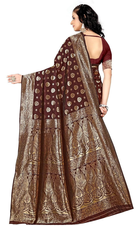 Vsathrlay Banarasi Saree Kanjivaram Pari