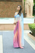 VasthrlayPrinted Georgette Unstitched Ethnic Wear