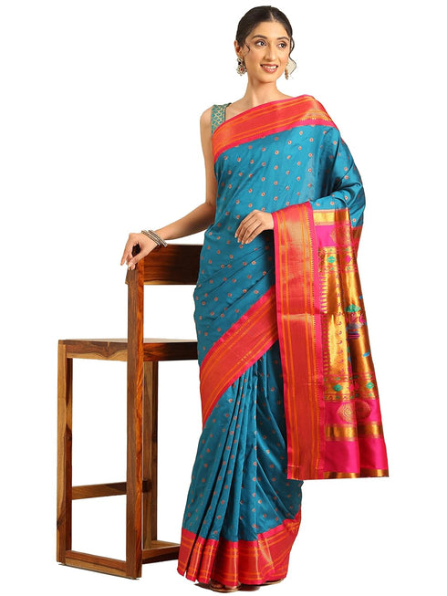 Vasthrlay Paithani Bottle Saree