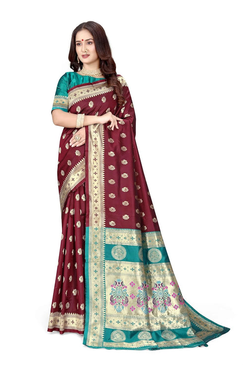 Vsathrlay Banarasi Paithani Kanjivaram Collections Ethnic Wear
