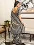Vasthrlay Chanderi Rust Saree