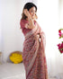 Vasthrlay Handloom Grey Green Traditional Saree