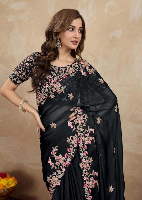 Vasthrlay Rangoli Heavy Embroidred Ethnic Wear