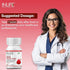 INLIFE Chelated Iron Folic Acid Supplement with Vitamin C, E, B12, Zinc & Selenium