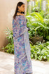 Vasthrlay Fashion Georgette Off Multicolor Ethnic Wear