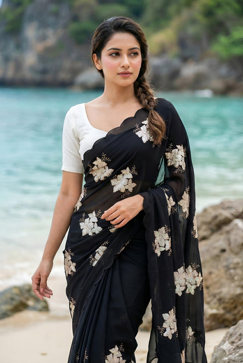 Vasthrlay Unstitched Saree