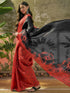 Vasthrlay Womens Printed Unstitched Beige Saree