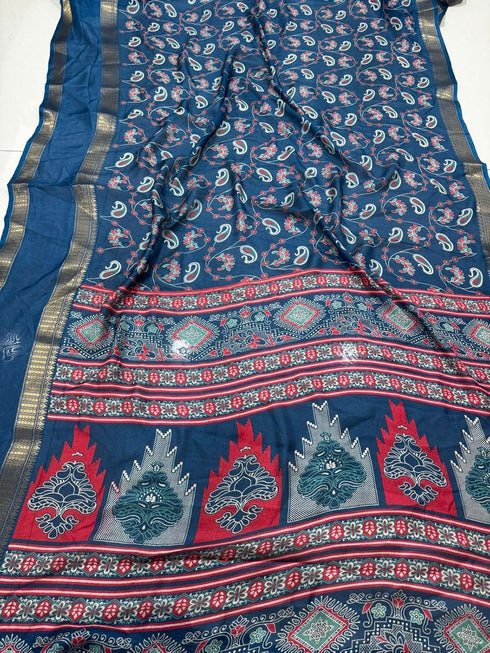 Vasthrlay Elegant Paisley Traditional Lightweight