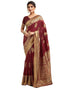 Vasthrlay Womens Banarasi Jacquard Sky Blue Saree
