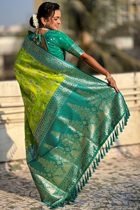 Vasthrlay Kanjivaram Woven Blouse Ethnic Wear