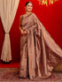 Vasthrlay Printed Bandhani Peacock Saree