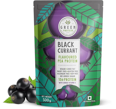 Green Protein Pea Protein Isolate Powder | Vegan Plant Protein Pouch