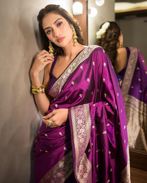 Vsathrlay Banarasi Kanchipuram Saree