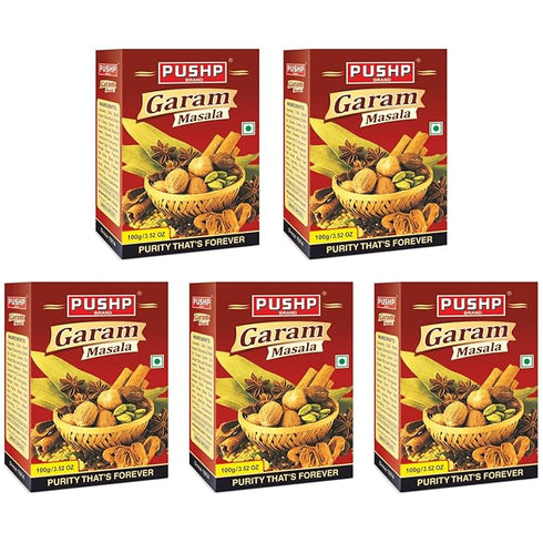 Pushp Brand Garam Masala Box