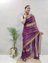 Vasthrlay Georgette Unstitched Saree