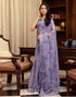 Vasthrlay Womens Printed Unstitched Cream Saree